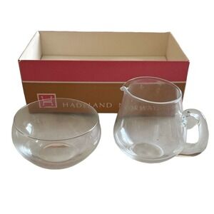 Hadeland Norway Mid Century Glasses ( set of 2) in Original Box Collectible